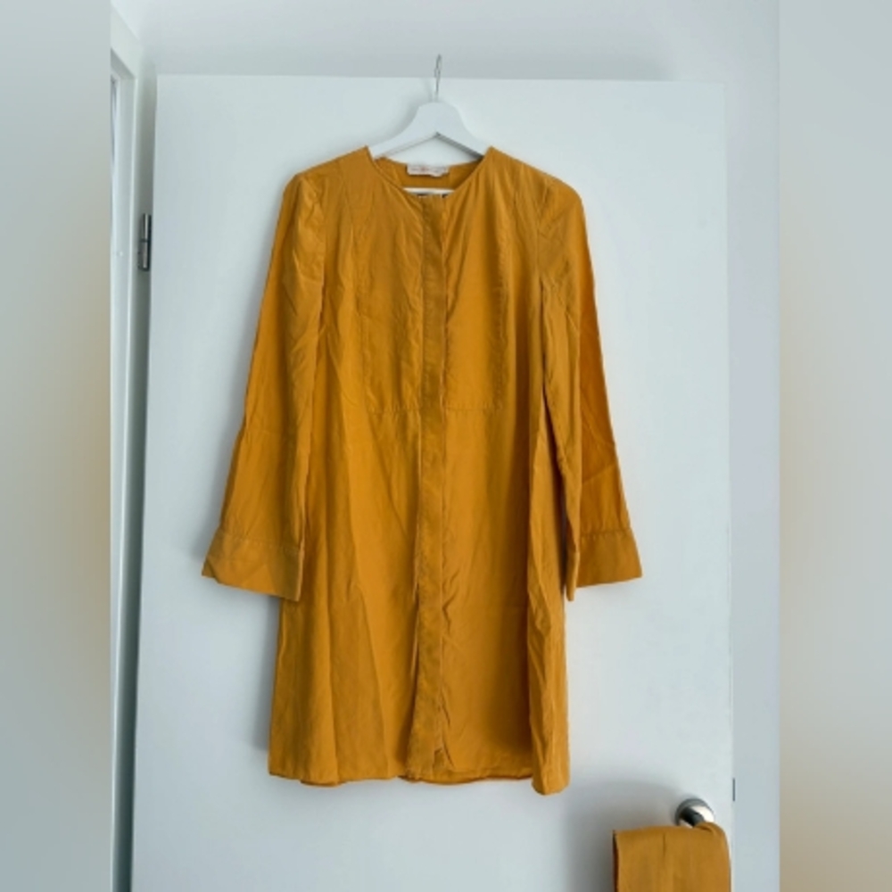 Elegant Mustard Trench Dresses for Women